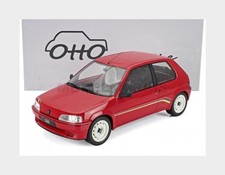Otto-Mobile G108 Peugeot - 106 1.3 Rallye 1993 - Red - 1/12