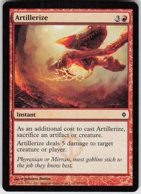 MP-02 Played Artillerize 79 NPH New Phyrexia C