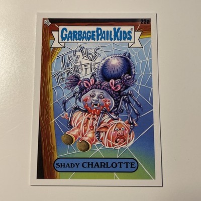 2022 Garbage Pail Kids Book Worms Shady Charlotte Card #23a