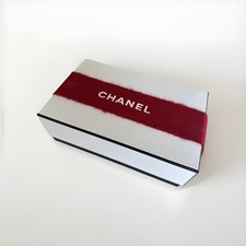 Chanel Empty Gift Box 9  X 5.5  X 3  Authentic  EXTRAS - SEE ALL PHOTOS