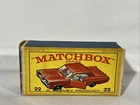 MATCHBOX LESNEY Pontiac Coupe No. 22 Red With Box