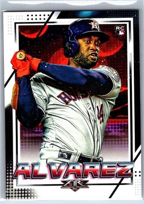 2020 Topps Fire Yordan Alvarez #195 Houston Astros RC