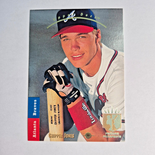Chipper Jones [Foil] #280 1993 SP card