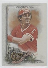 2022 Topps Allen & Ginter Hot Box Silver Portrait Dave Concepcion #322 9o3