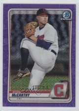 2020 Bowman Chrome Prospects Mega Box Purple Mojo Refractor Shane McCarthy 4b9