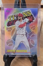 2026 Topps Series 1- Titans Of The Game Insert Card #TOG-18 Bryce Harper