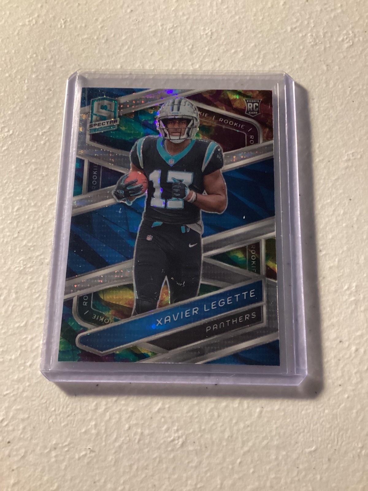 2024 Panini Spectra - Rookies Xavier Legette #125 Celestial Prizm /99 (RC)