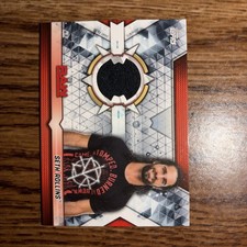 2019 TOPPS WWE  SETH ROLLINS  AUTHENTIC SHIRT RELIC   # 148/199  MINT!!