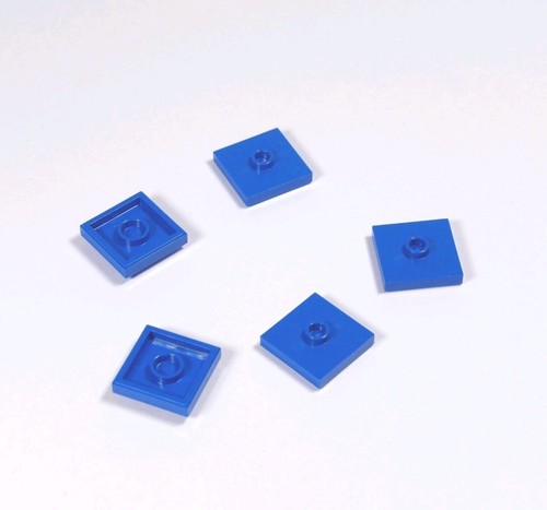 Nuevo LEGO Placa Azul Modificada 2 x 2 con Ranura y 1 Tachuela en el Centro ¡ENVÍO RÁPIDO! - Imagen 1 de 2