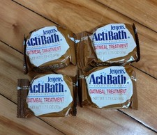 Vintage 1994 Jergens Actibath Therapy Bath Soak Oatmeal Treatment 4 Tablets 7oz