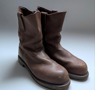Leather Composite Toe Boots 10.5 EE USA Made Georgia Boot Men main image 4