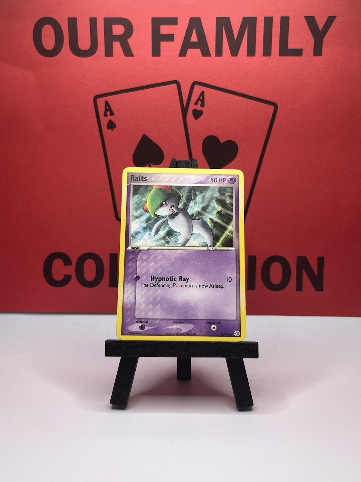 Ralts 61/106 Ex Emerald Regular Common 2005 Pokemon Card