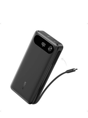 Anker Power Bank, A1383, 20,000mAh Portable with Built-in USB-C Cable, 87W *NEU*