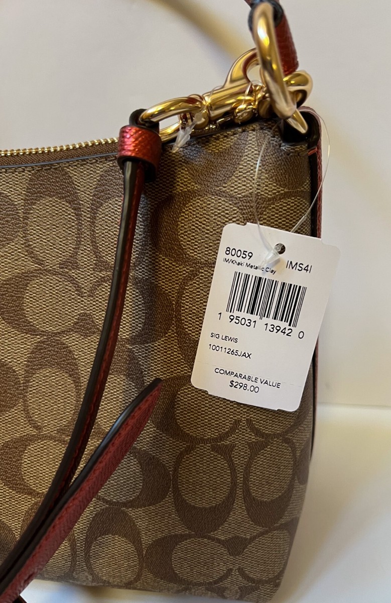 ●Fallett● Clasp shoulder bag light khaki FA2401BG09BE COACH® Outlet | Shay Shoulder Bag