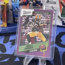 2021 Donald Driver /50 Classics Timeless Tributes Purple Prizm #131 GB