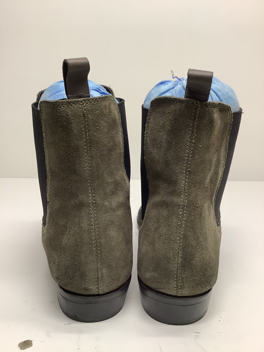 VTG MENS URBAN OUTFITTERS CASUAL SUEDE GREENISH BOOTS SIZE  display picture 1