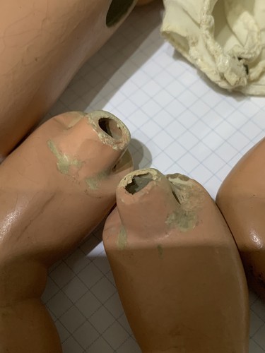 Alte Puppe. Bisquit? Porzellan? Zum Basteln - Picture 22 of 24