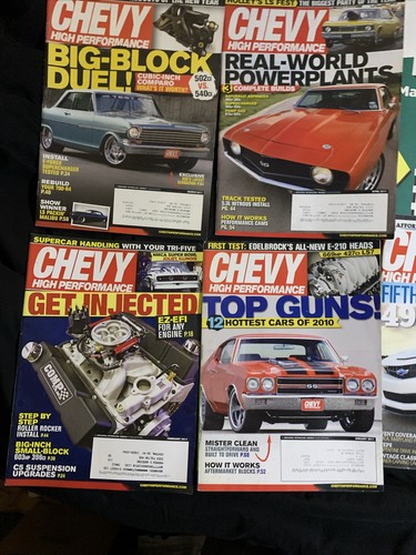 Chevy High Performance Magazine Lot. Full Year 2011 (12 Issues). - Picture 4 of 18