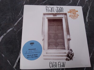PEARL JAM ' EVEN FLOW, OCEANS ' 7'' PROMO