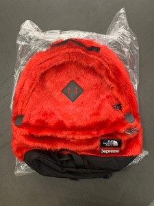supreme the north face faux fur backpack