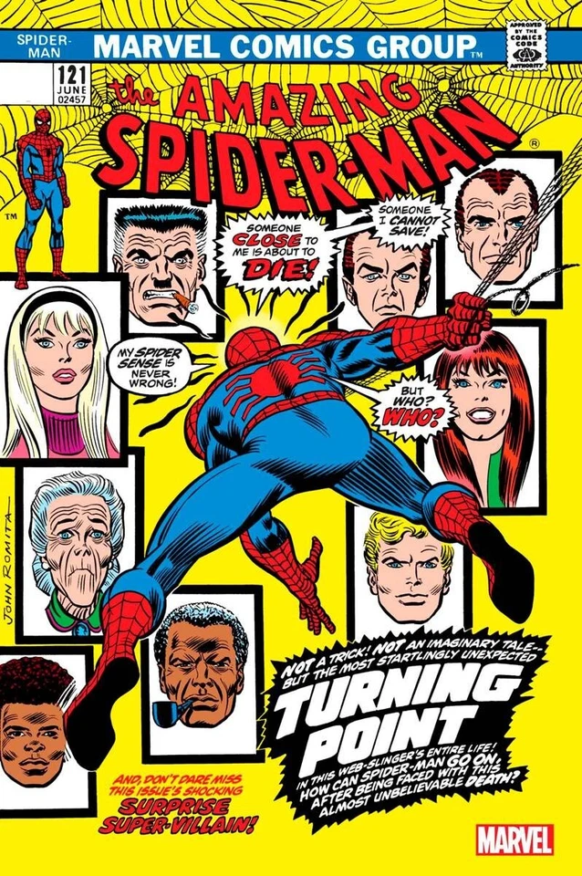 AMAZING SPIDER-MAN #121 FACSIMILE EDITION (14/06/2023)