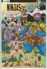 NINJAS & ROBOTS #12 (KEENSPOT 2021) "NEW UNREAD"