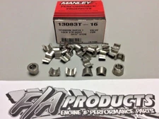 Manley 13083T-16 Super 7 Convetional .3415 11/32" TITANIUM Valve Locks Set Of 16