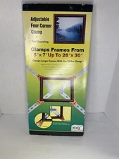 Picture Frame Clamp Self squaring adjustable- 0-5" x 7" up to 26" x 30"