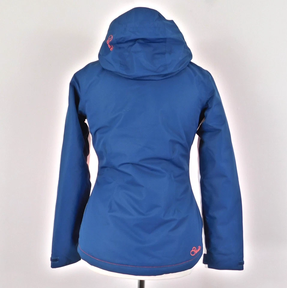 Dare 2b Red Navy White Ski Jacket Size 10 Waterproof Windproof Hooded Snow Skirt — 第 4/4 张图片