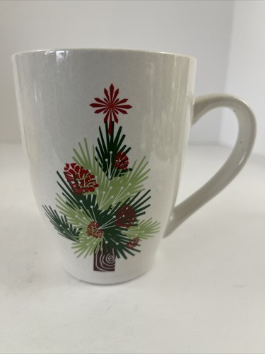 Taza de café de Navidad Starbucks Holiday Tree Pine Cones 2011 16 OZ - Imagen 4 de 8