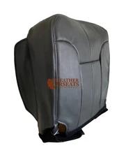 96 1997 Fits Dodge Ram 1500 2500 Laramie Drive Bottom Vinyl Seat Cover dark Gray