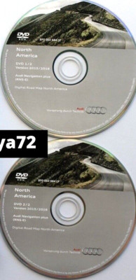 Audi RNS-E North America Navigation LATEST VERSION DVD Map Update 8P0060884CF