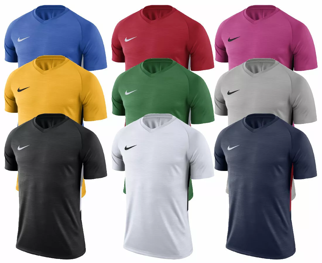 Hoe dan ook jacht telegram Nike Mens T-Shirt Tops Tempo Jersey Tee Gym Football Sports T Shirts SALE  Size S | eBay