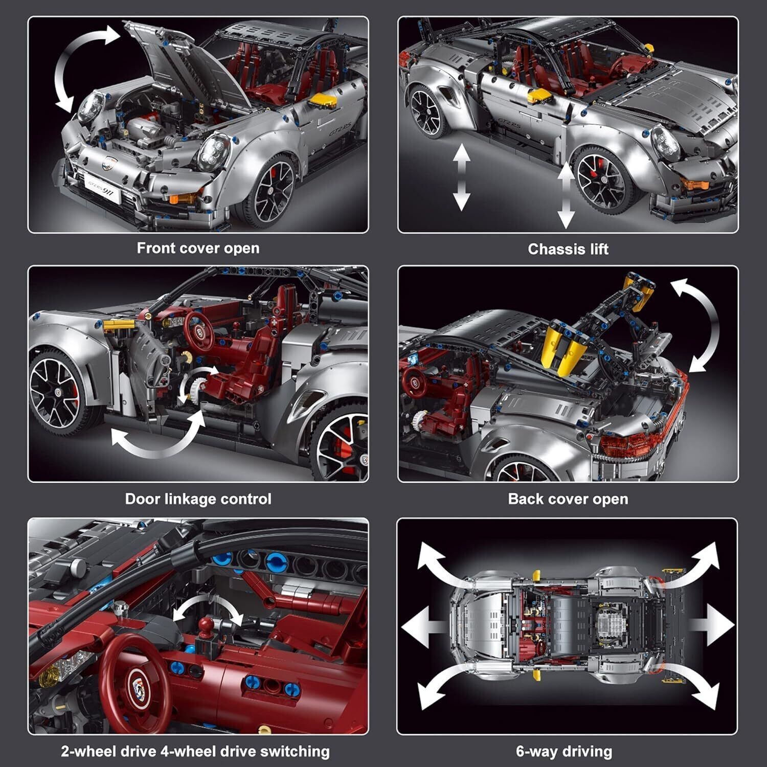 LEGO SET Porsche 911 GT2 RS Technic Without Original Box BRAND NEW