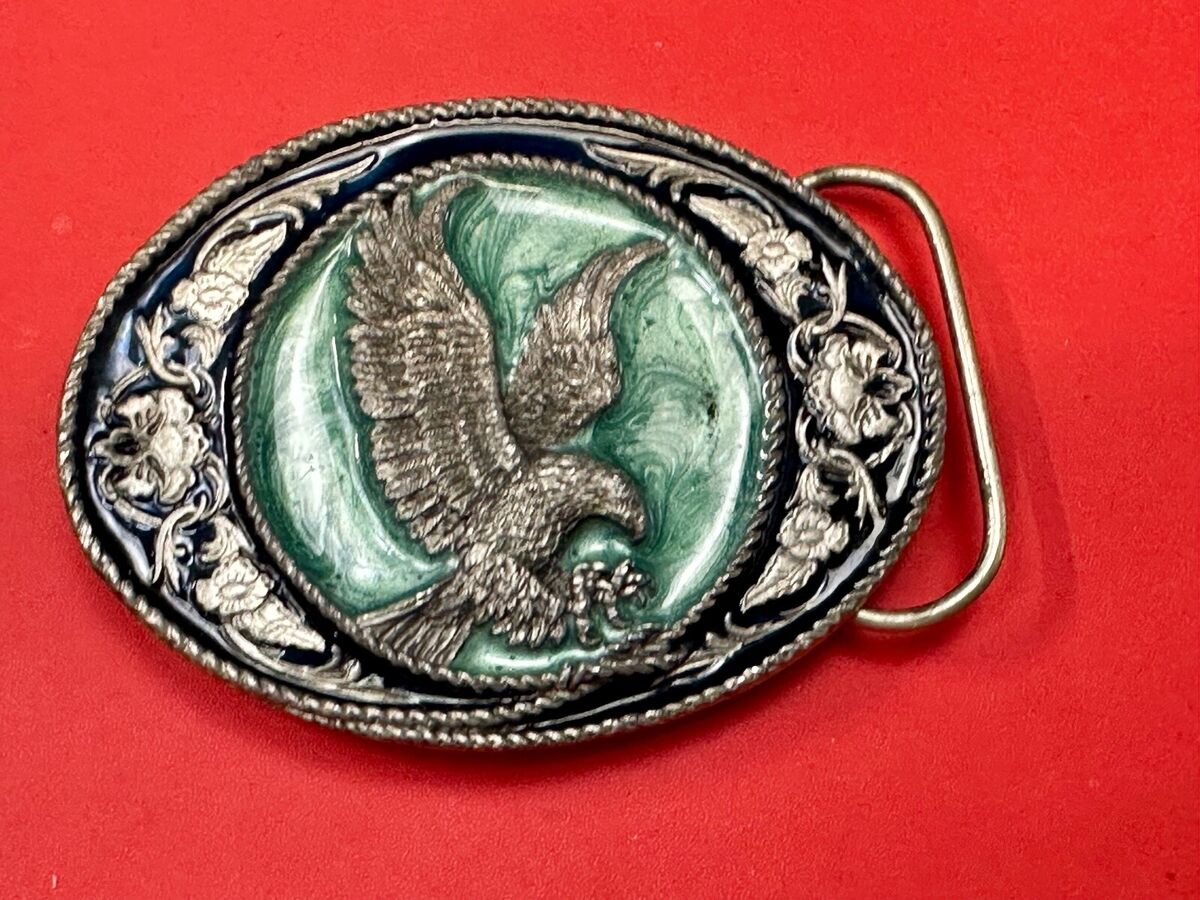 THE EAGLE - Attacking Hunting Diving Siskiyou Vintage Belt THE EAGLE - Attacking Hunting Diving Siskiyou Vintage Belt