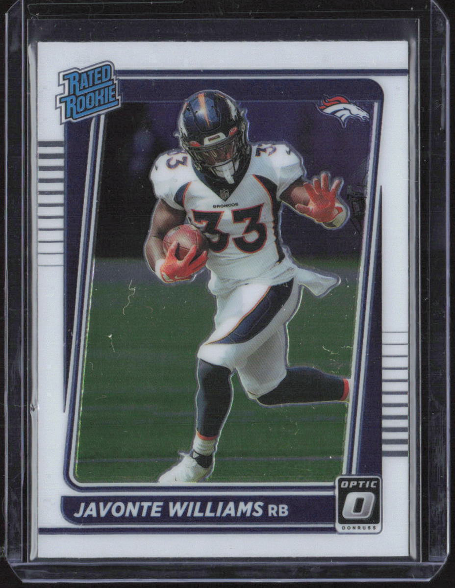 2021 Donruss Optic #215 Javonte Williams Rated Rookie