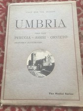 umbria - italy for the tourist . 1926