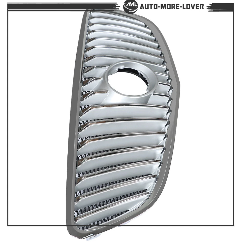 适用于 2010 2011 2012 年 2012 年别克曲棍球前上保险杠格栅烤架铬合金 — 第 4/4 张图片