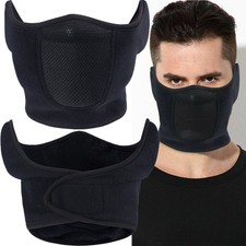 Winter Warm Fleece Earmuffs Riding Outdoor Sport Half Face Mask for Men Womens