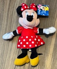 Disney 10" Minnie Mouse Plush / Beanie with Tag:  9008