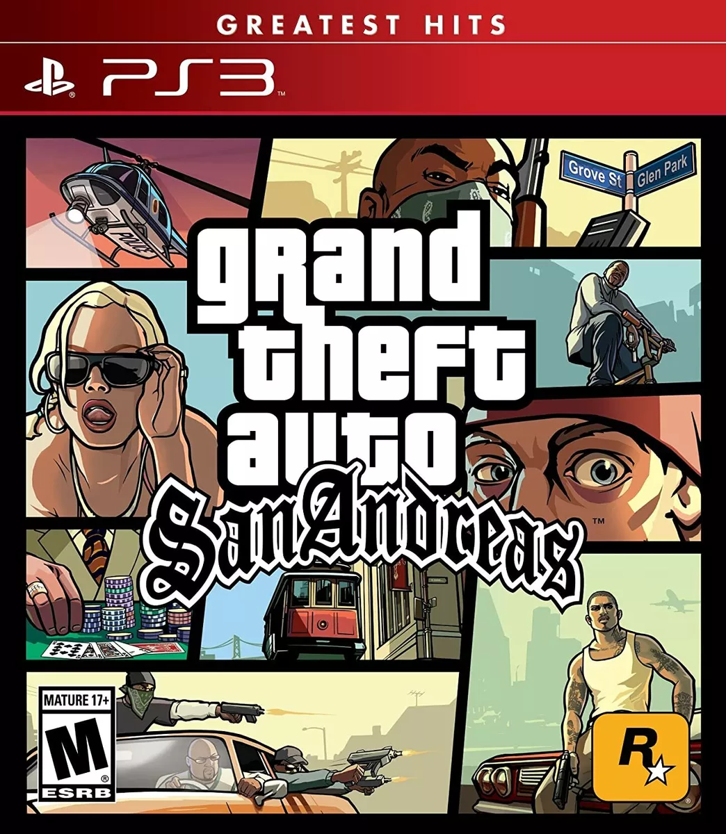 Gta San Andreas Ps3 Super Conservado Original Midia Fisica!! - Desconto no  Preço