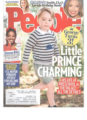 PRINCE GEORGE TURNS 3 ~ People Magazine ~ August 8, 2016 New