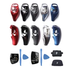 Colorful ABS Car Central Gear Shift Knob Trim/Cover/Button For BMW 1 3 5 F10 F30