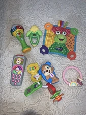 Lot of Baby toys Music Lights fisher price vtech john deere vibrating teether