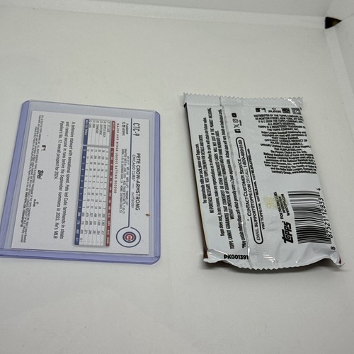 PETE CROW-ARMSTRONG ROOKIE RC 2024 Topps CTC-9 Flagship Companion Costco + Pack - Picture 3 of 3
