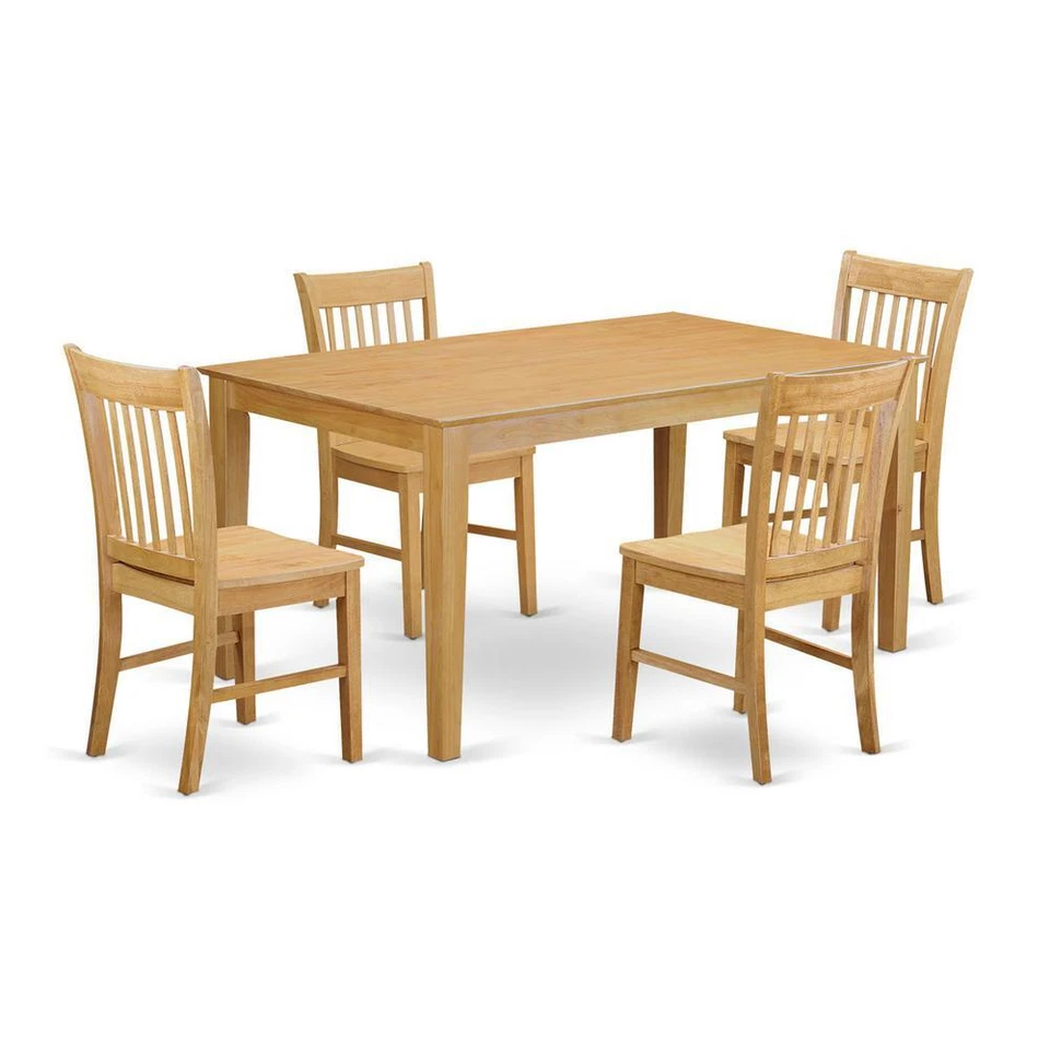 5  Pc  Dining  room  for  4  set--  Dining  Table  and  4  Chairs - Image 4 of 4