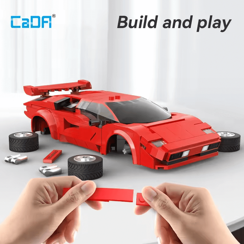 CaDA C51085 Red Shadow Race Car Remote Control 328 pcs - Bild 5 von 9