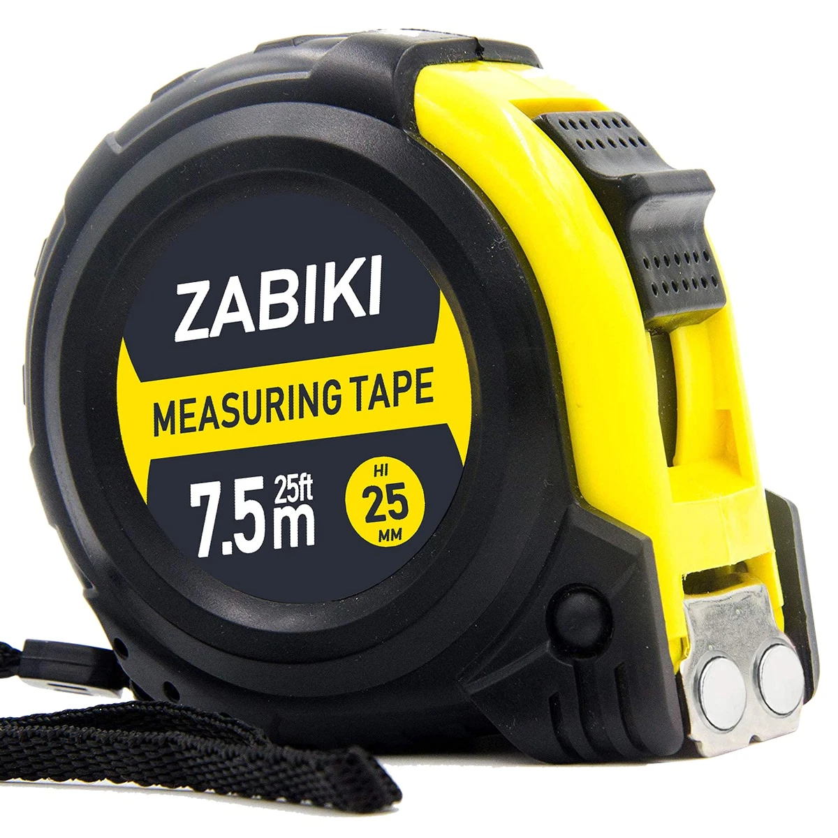 Measuring Tape Measure, 25 Ft Decimal Retractable Dual Side Ruler