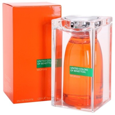 United Colors Of Benetton Woman For Women 4.2 oz Eau de Toilette Spray SEALED