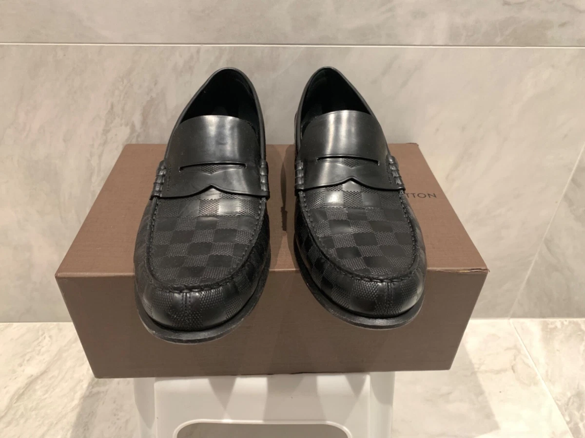 Louis Vuitton Damier infini dress shoes